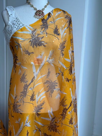 Simple Lightweight Chiffon Sarees | Fancy Saree