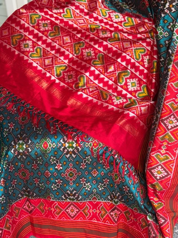 Handloom Ikkat Saree | Traditional Indian Saree | light weight silk sarees