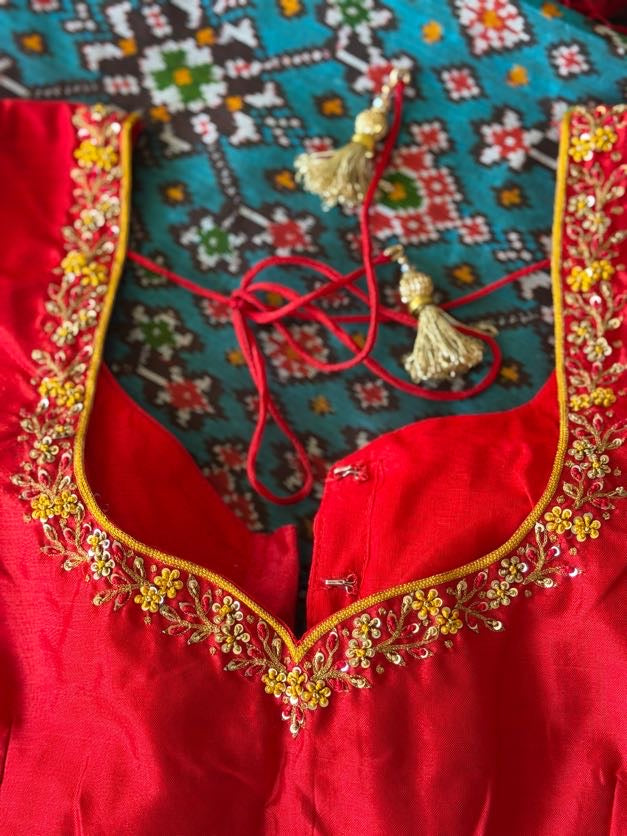 Handloom Ikkat Saree | Traditional Indian Saree | light weight silk sarees
