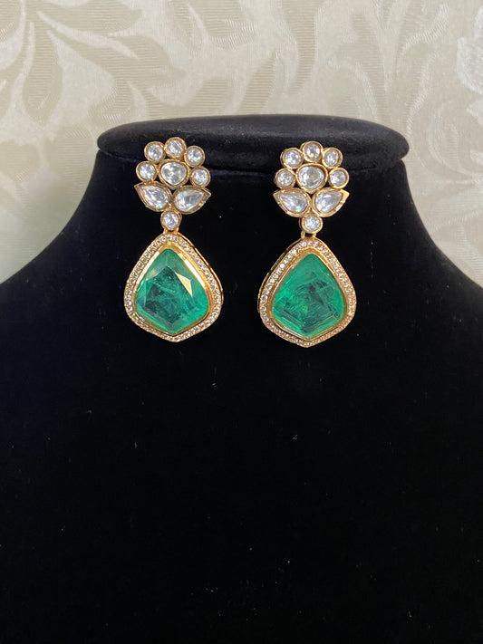 Polki Earrings | Indian Jewelry In USA