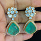 Moissanite Polki Earrings | Indian Jewelry In USA