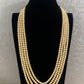 4 Line Pearl Mala Necklace | Indian Beads Mala
