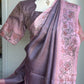 Tussar kantha Work Saree |  Party wear saree | Hand Embroidery Sarees in USA