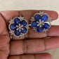 AD Changeable Earrings | Beautiful Multi Colour Earrings | Beaded Flowers Earrings