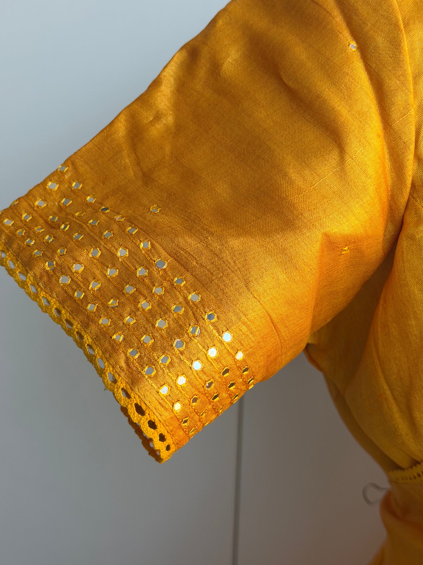 Tussar Designer Pallu Saree |  Party wear saree | Hand Embroidery Sarees in USA