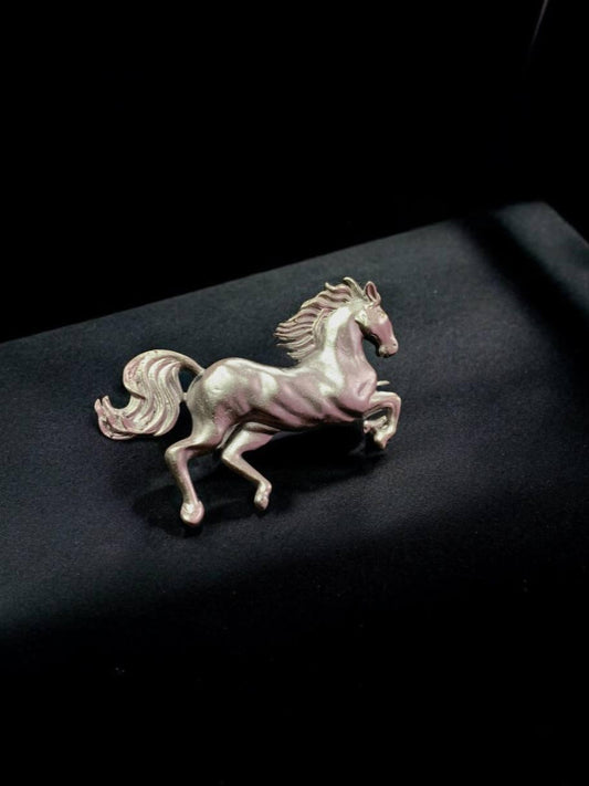 Hourse Metal Brooch Pin | Vintage Brooch Pin