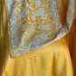 Pure Tussar Hand Work Bandini Saree | Indian Sarees In USA | Mustard Color saree