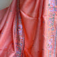 Pure Tussar Silk Embroidery Saree | Partywear Saree | Sarees in USA