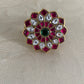 Jadau Kundan Finger Ring | Adjustble Finger Ring