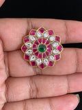 Jadau Kundan Finger Ring | Adjustble Finger Ring