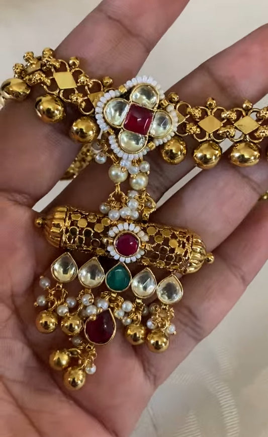 Antique Kundan Necklace | Indian Necklace In USA