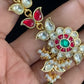 Jadau Kundan Choker With Earrings | Indian traditional jewelry