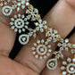 American Diamond Necklace With Earrings | Indian Jewelry In USA
