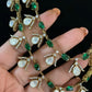 Victorian AD Polki Necklace With Earrings | Indian Necklace