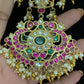 Jadau Kundan Necklace With Earrings | Traditional Necklace In USA