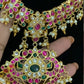 Jadau Kundan Necklace With Earrings | Traditional Necklace In USA