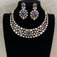 Moissanite Necklace Set | Indian Jewelry In USA