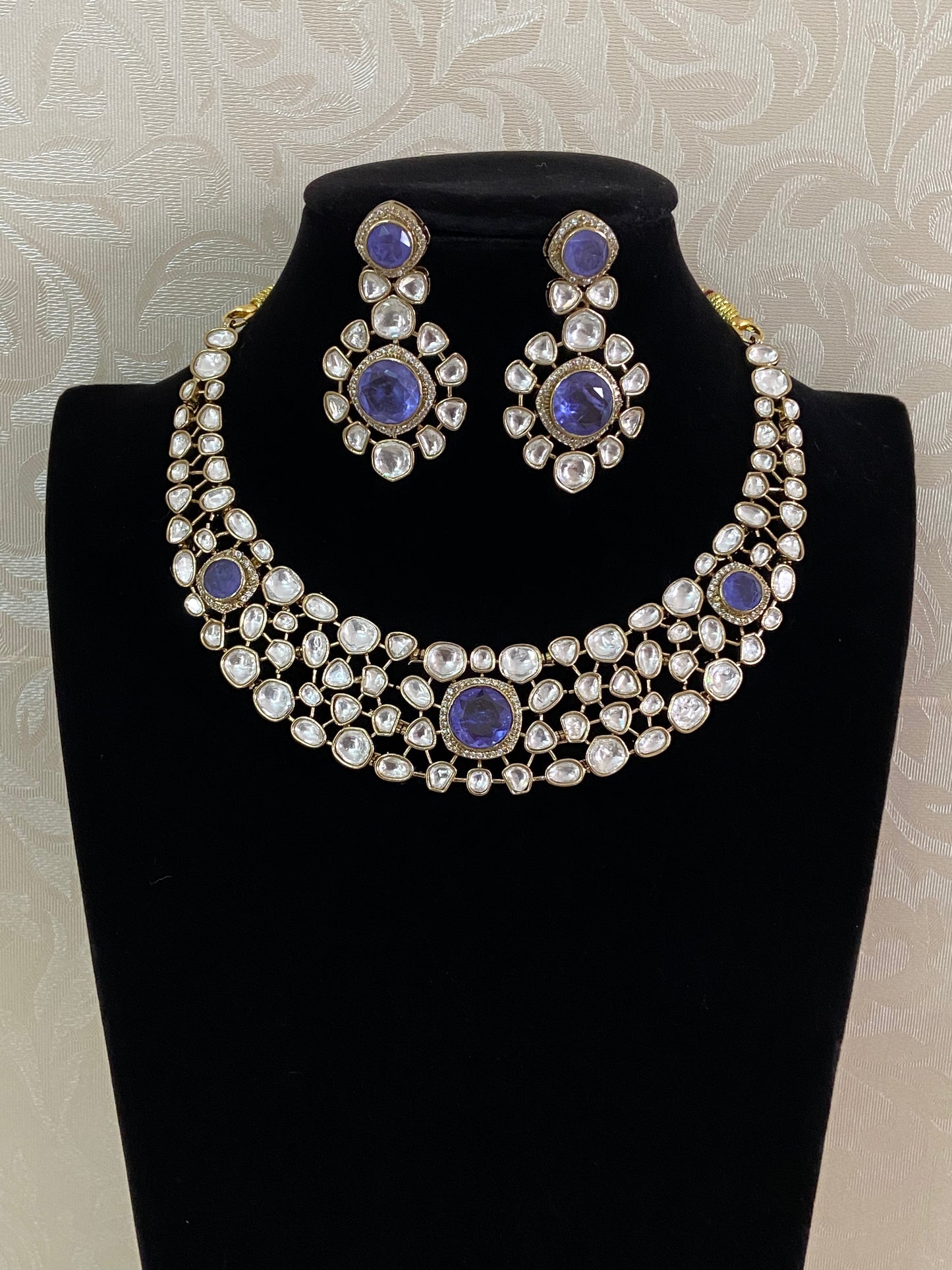 Moissanite Necklace Set | Indian Jewelry In USA