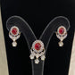 Victorian Doublet Pendant & Earrings