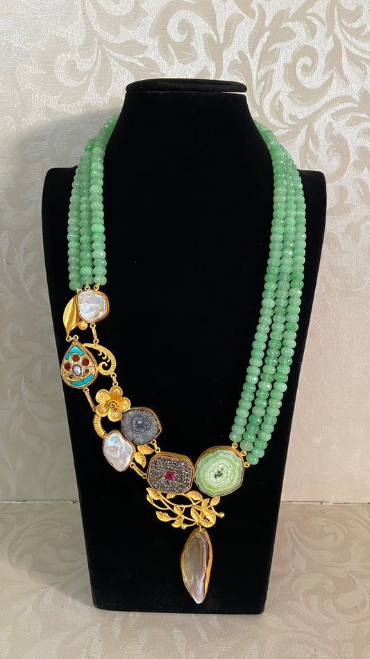Contemporary Statement Necklace | Indian Jewelry