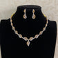 AD Simple Necklace Set | Indian Jewelry In USA | Gift Idea