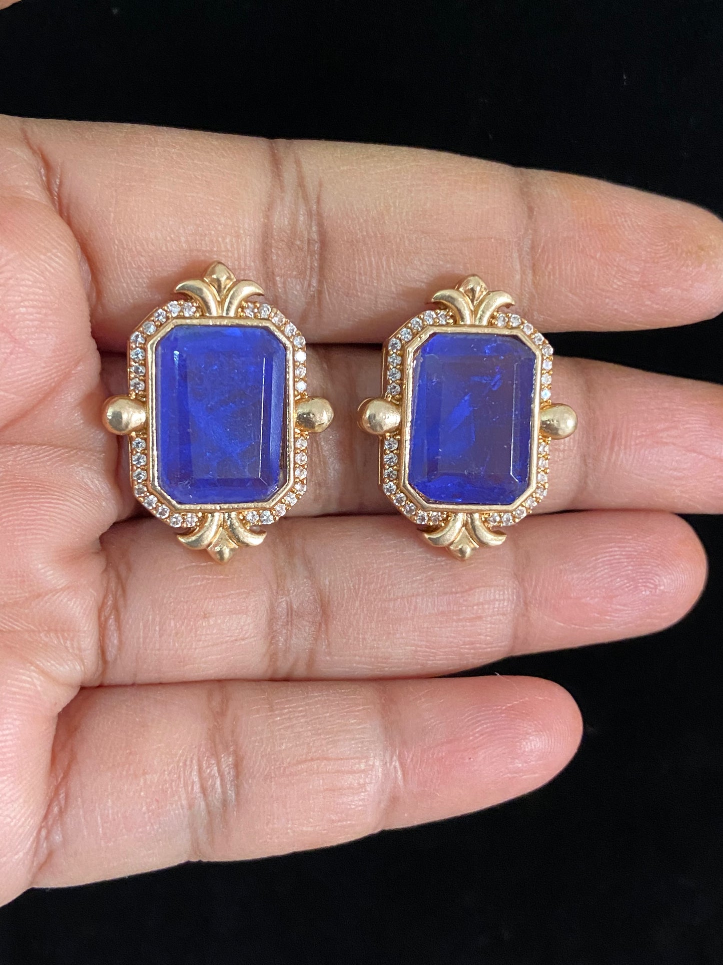 AD Elegant Studs | Indian Earrings