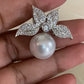 CZ Pearl Choker With Earrings |  Classic Pearl Necklace