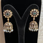 Polki Kundan Jumki Earrings