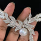 CZ Pearl Choker With Earrings |  Classic Pearl Necklace