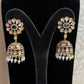 Polki Kundan Jumki Earrings