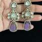 Victorian Doublet Drop Earrings| Indian jewelry in USA