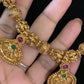 Traditional Antique Nakshi Ball Necklace with Earrings