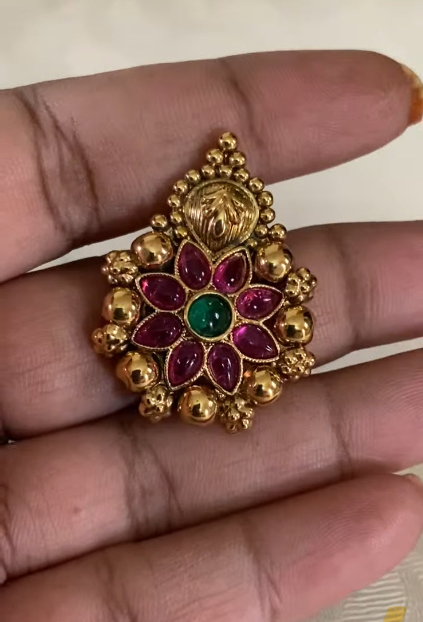 Beads Antique Necklace With Earrings | Indian Jewelry In USA