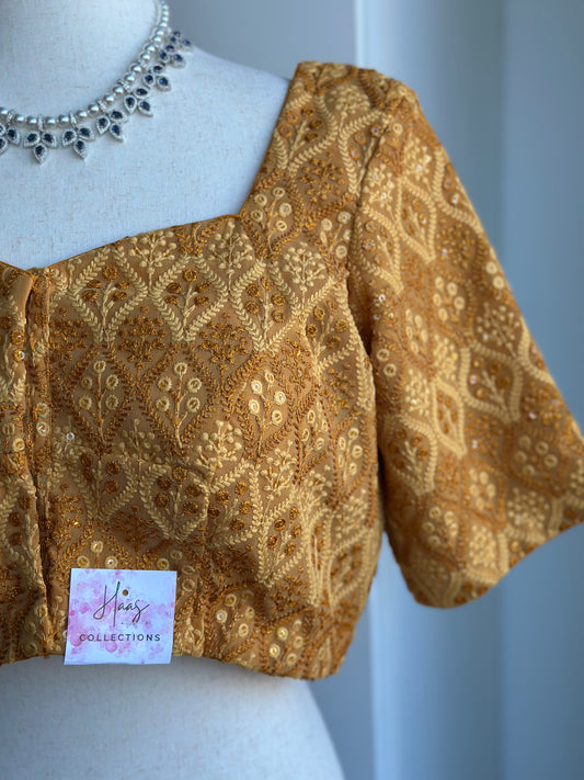 Pure Georgette Blouse |  Saree blouses in USA