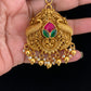 Antique Peacock  Maang Tikka | Traditional Temple Maang Tikka