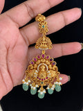 Antique Peacock  Maang Tikka | Traditional Temple Maang Tikka