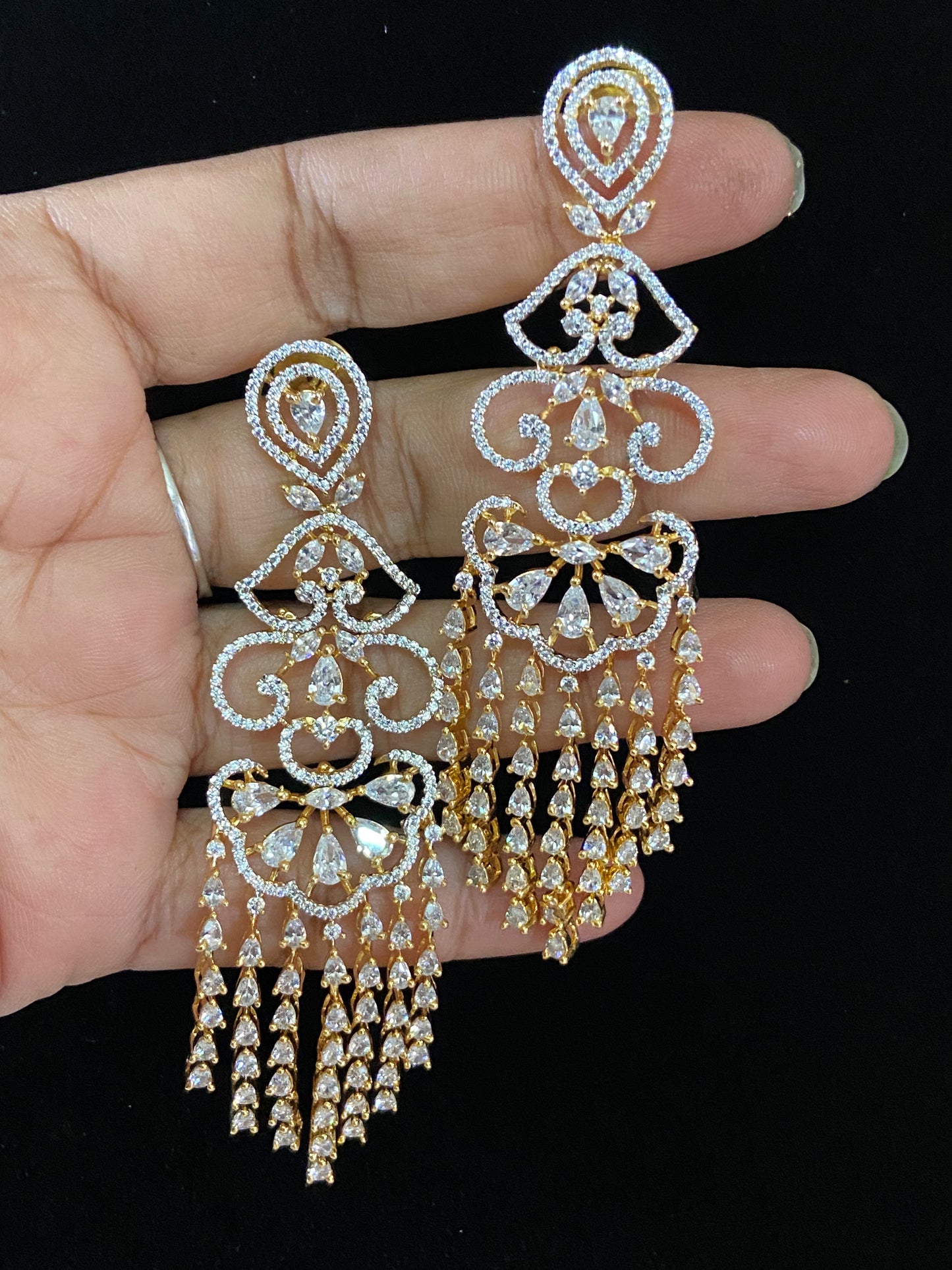 AD Dangler Earrings | Party Wear Earrings