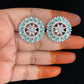 AD Mint Green Studs | Beautiful Earrings
