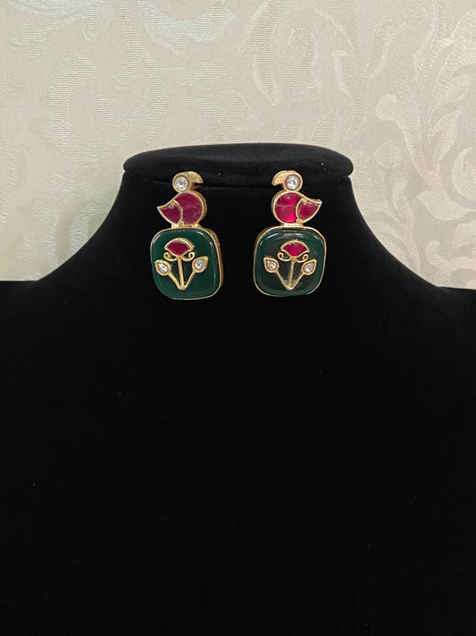 Jadau Fusion earrings