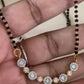 AD Pendant Mangalsutra | Black Beads Necklace