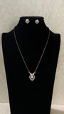 AD Rhodium Pendant Mangalsutra | Simple Mangalsutra