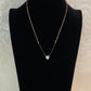 AD Heart Pendant Mangalasutra | Traditional Black Beads