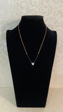 AD Heart Pendant Mangalasutra | Traditional Black Beads
