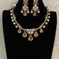 Moissanite & doublets Designer Necklace | Latest Indian jewelry