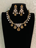 Moissanite & doublets Designer Necklace | Latest Indian jewelry