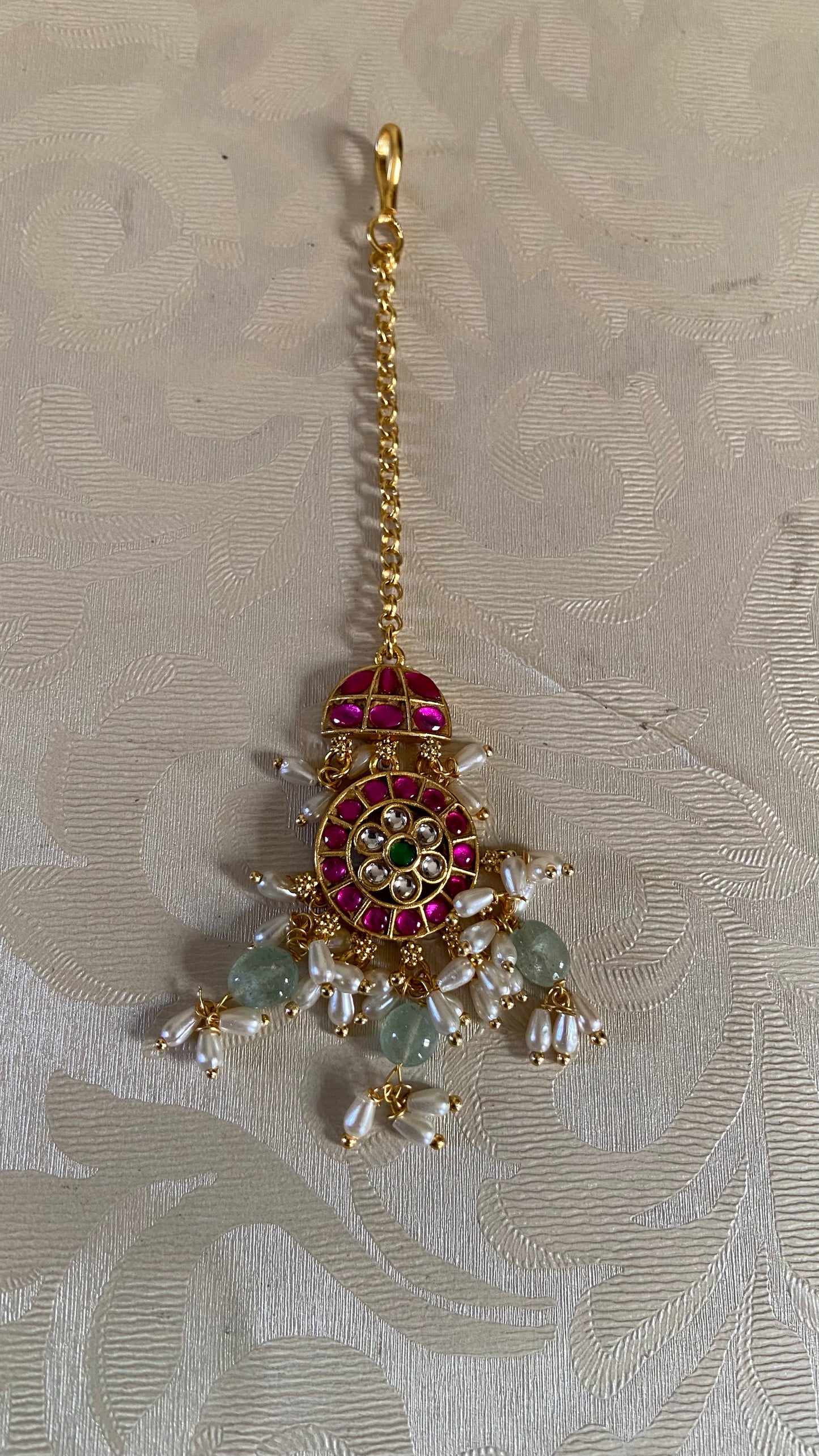 Jadau Kundan Maang Tikka | Traditional Maang Tikka | Gift Idea