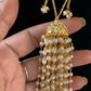 Pearl Hanging Jumki Pendant Necklace | Simple Pearl Necklace |  Gift Idea