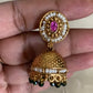 Rajwadi Pearl Necklace With Jumki | Indian Traditional Necklace