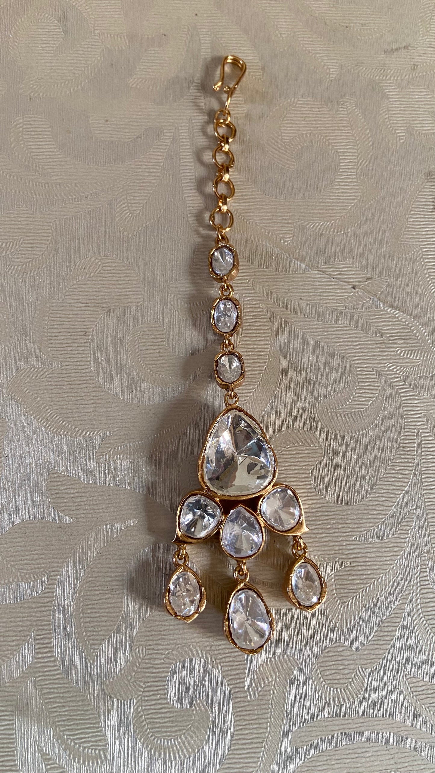 Moissanite Maang Tikka | Indian jewelry in USA