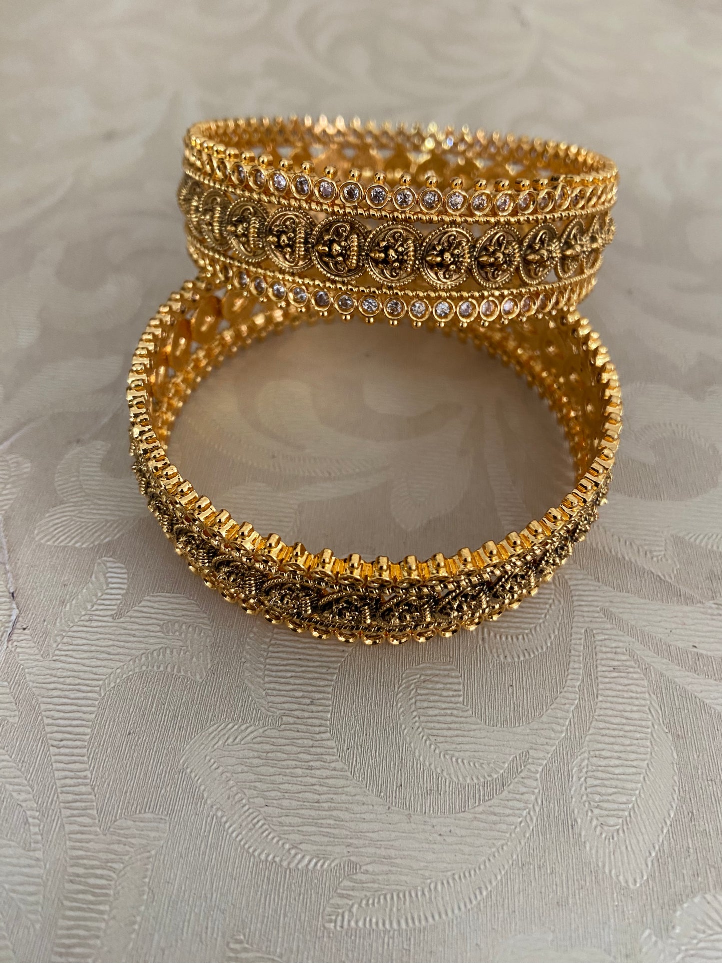 Antique Lakshmi Kasulu Bangles | Indian Traditional Jewelry In USA